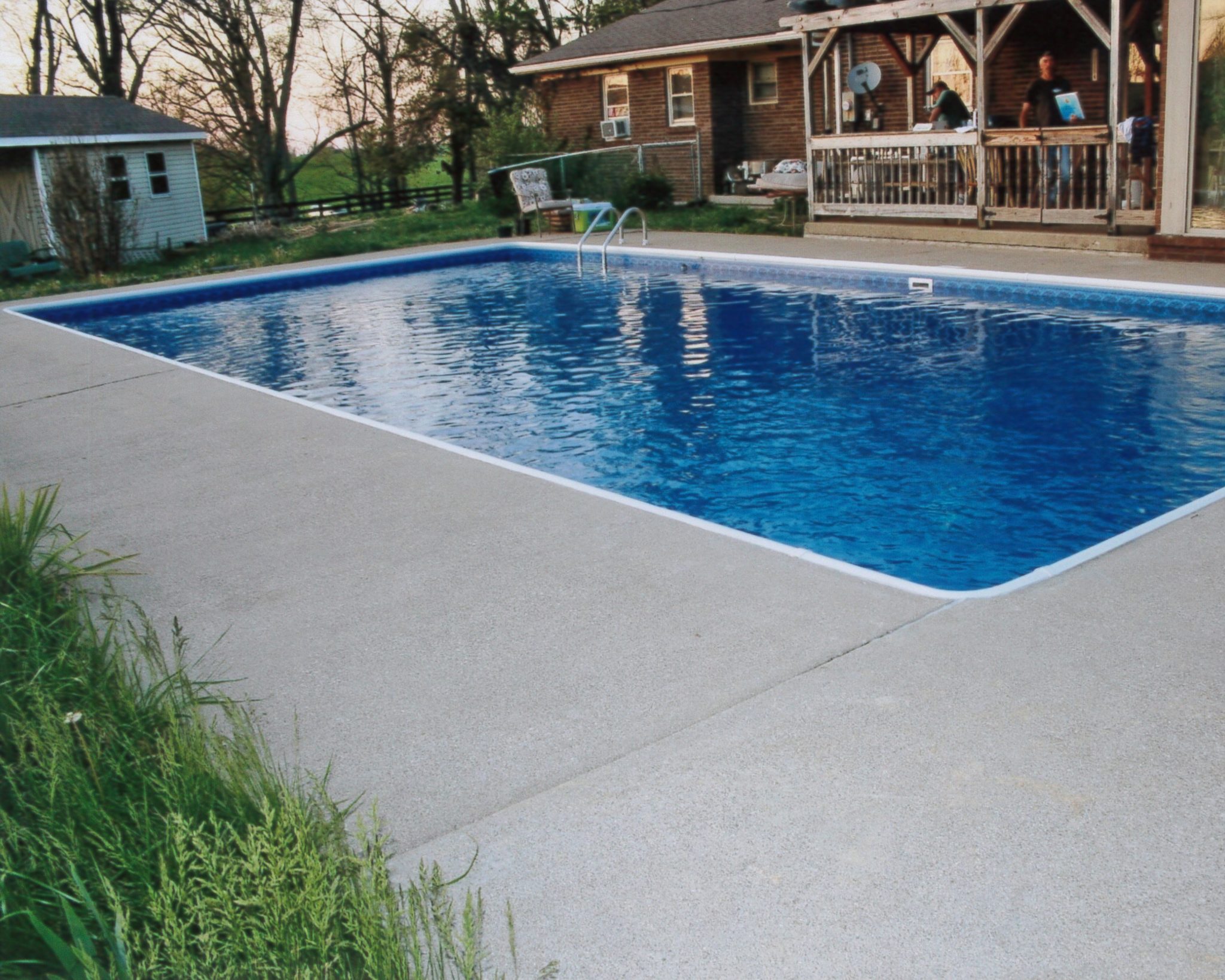 An after photo of a pool done by Kentucky South Central Pools LLC in Mt. Vernon KY